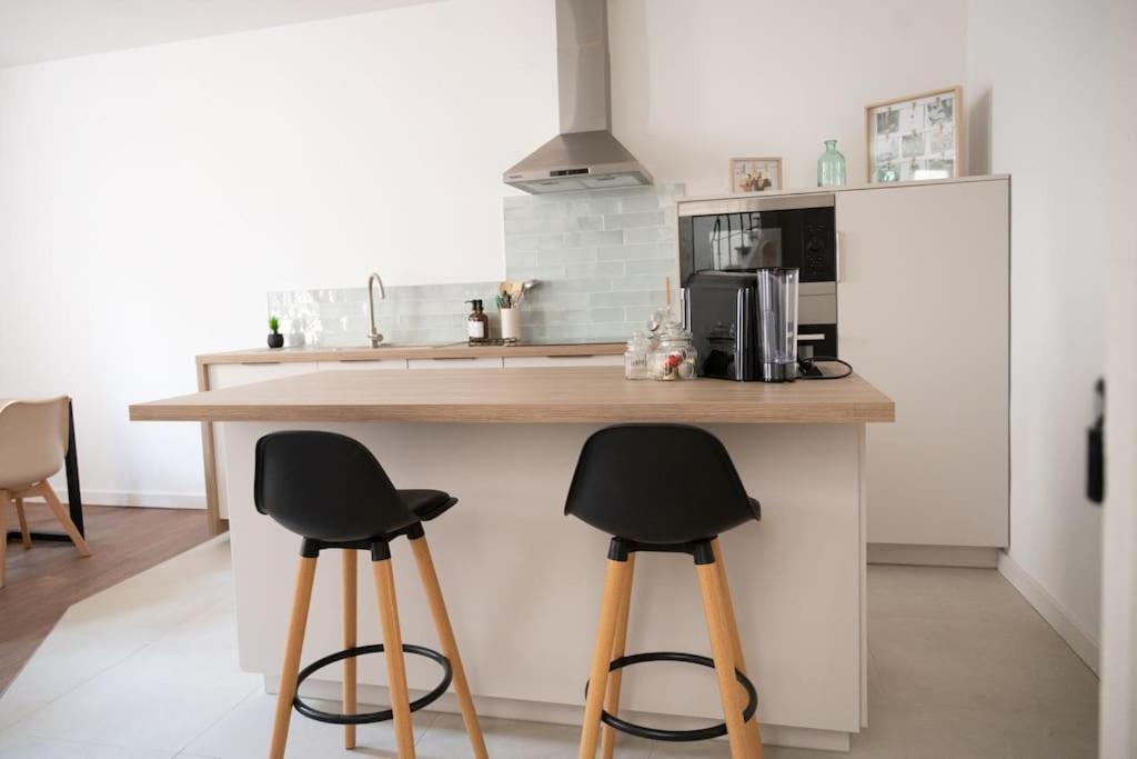 Lou Cabanot - Appartement Lumineux 3 Chambres - Parking Gratuit Béziers Dış mekan fotoğraf