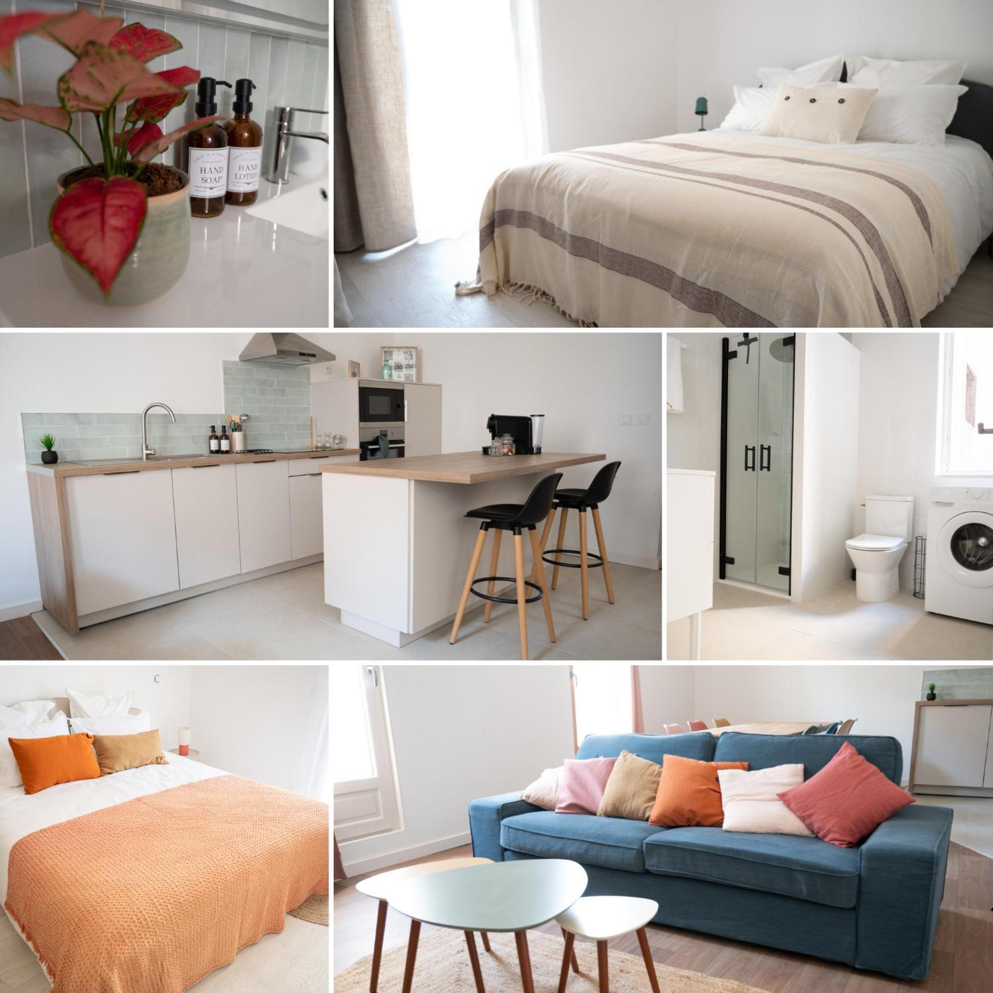 Lou Cabanot - Appartement Lumineux 3 Chambres - Parking Gratuit Béziers Dış mekan fotoğraf